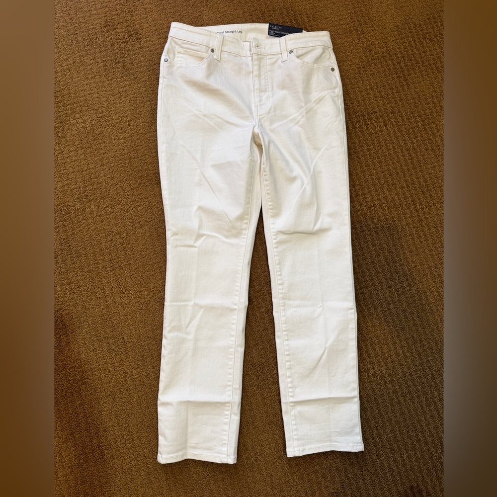Talbots Flawless White Jeans
